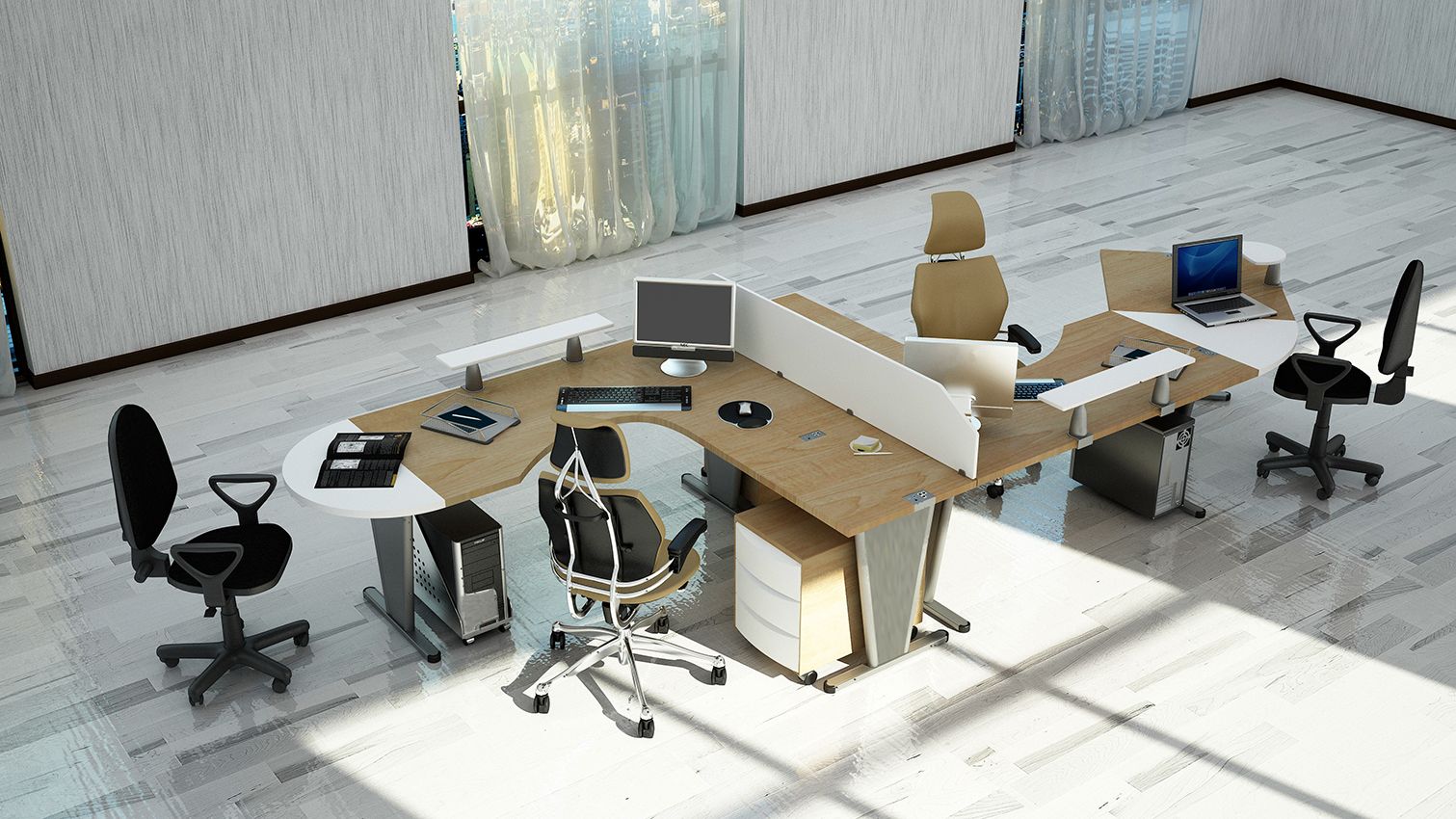 Мебель для офисного работника-trapes