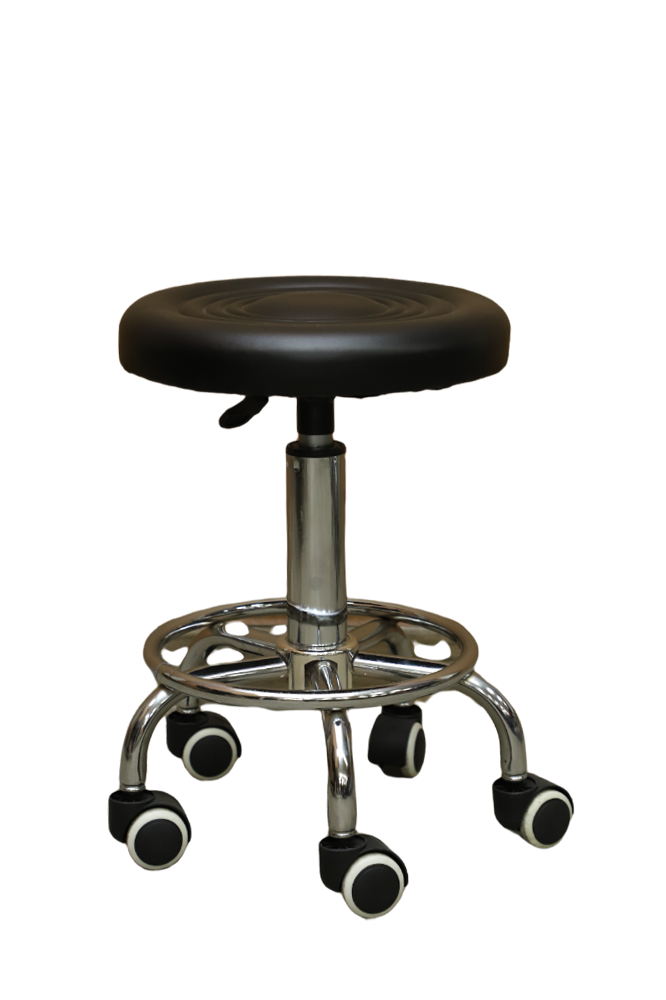 Лабораторный стул (черный)